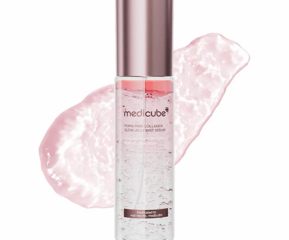 Medicube pdrn pink collagen glow jelly mist serum