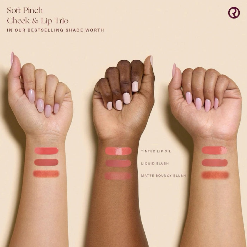 Rare Beauty by Selena Gomez Set de Regalo de Maquillaje Soft Pinch Trio para Mejillas y Labios