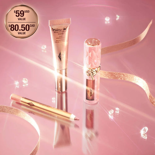 Charlotte Tilbury  Lip and Cheek Trio Makeup Gift Set