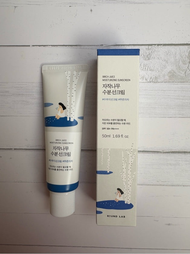 ✨ Round Lab – Birch Juice Moisturizing Sunscreen SPF50+ PA++++ (50 ml)