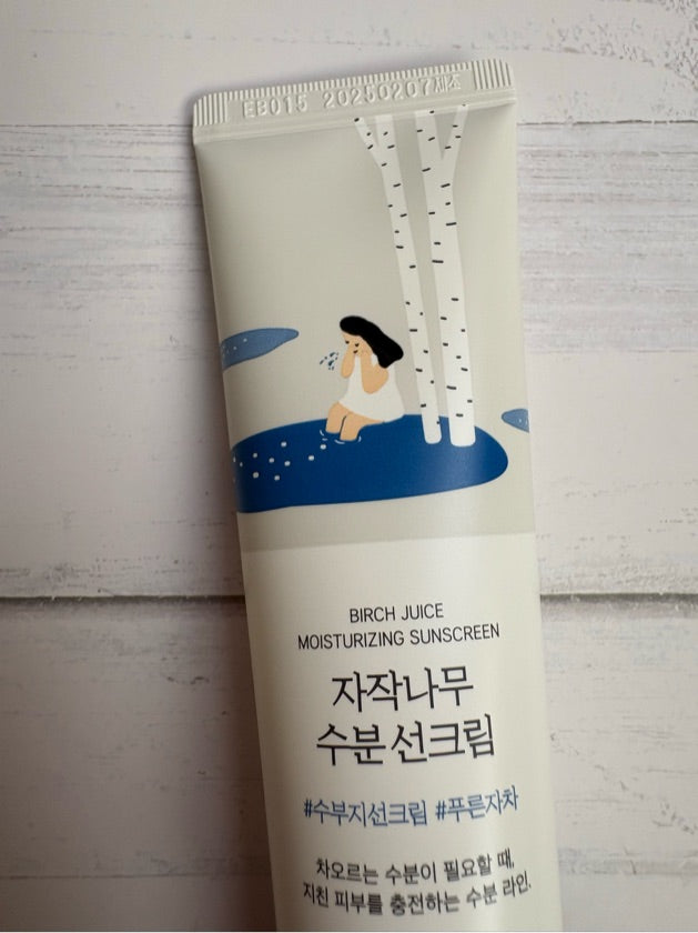 ✨ Round Lab – Birch Juice Moisturizing Sunscreen SPF50+ PA++++ (50 ml)