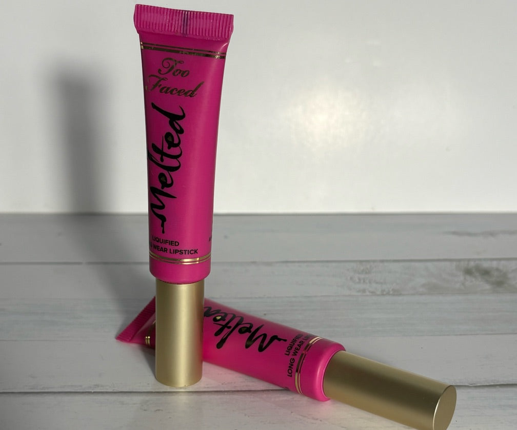 Too faced melted lipstick scream my name