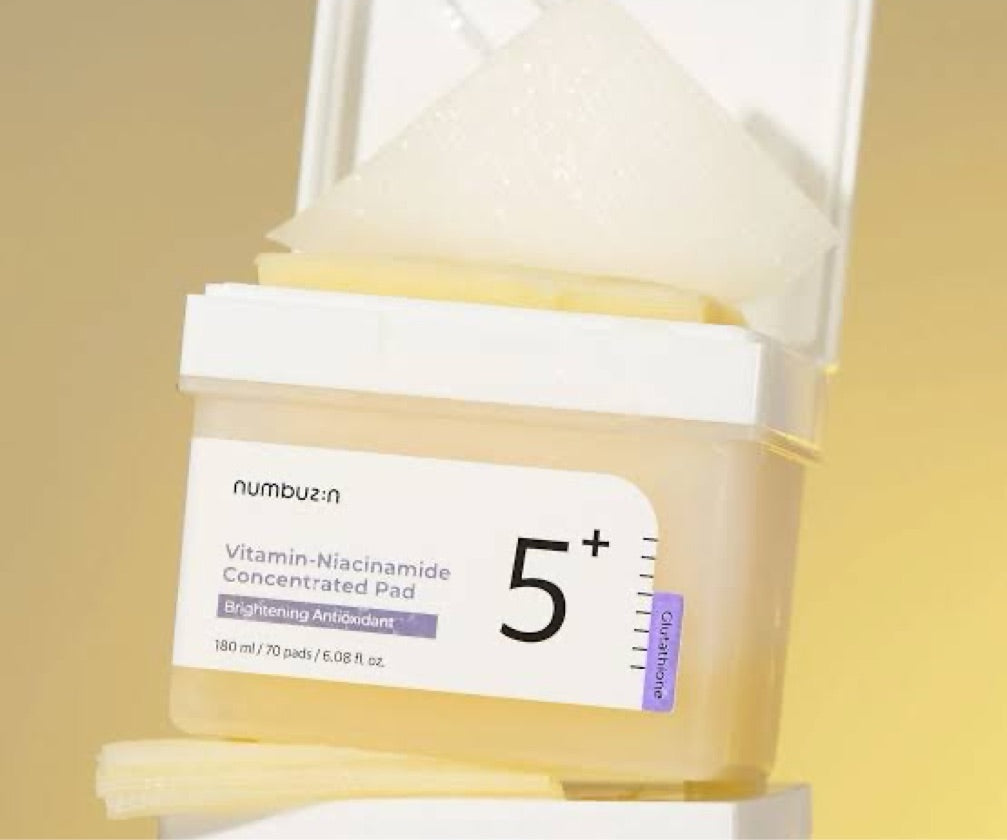 NUMBUZIN - No.5+ Vitamin-Niacinamide Concentrated Pad - 70Pads
