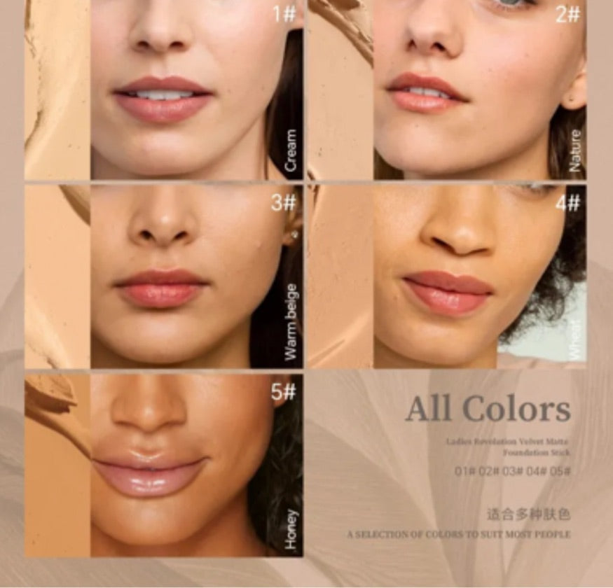 🩷 DEROL – Matt Foundation Stick