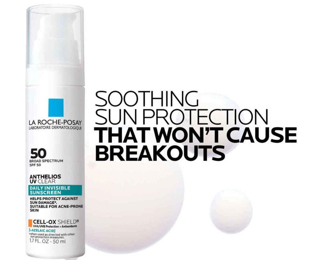 La Roche-Posay 50 Broad Spectrum SPF 50 Anthelios UV Clear