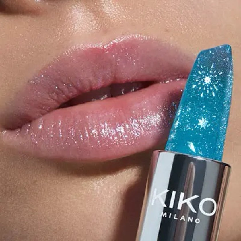 Kiko Milano Snow Kissed Holiday Crystal Gleam Solid Lip Oil