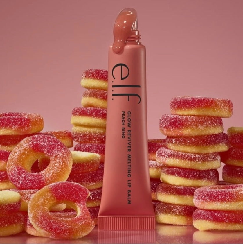 e.l.f. Glow Reviver Melting Lip Balm tono peach ring
