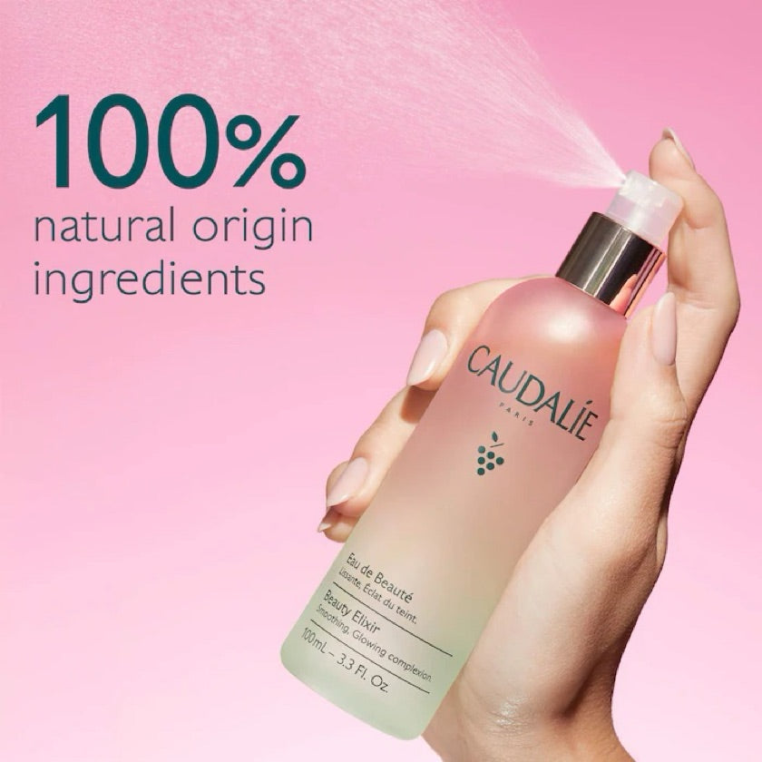 Caudalie  Beauty Elixir Prep, Set, Glow Face Mist