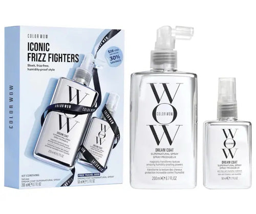 COLOR WOW Set de Regalo Duo para Cabello – Dream Coat Iconic Frizz Fighters
