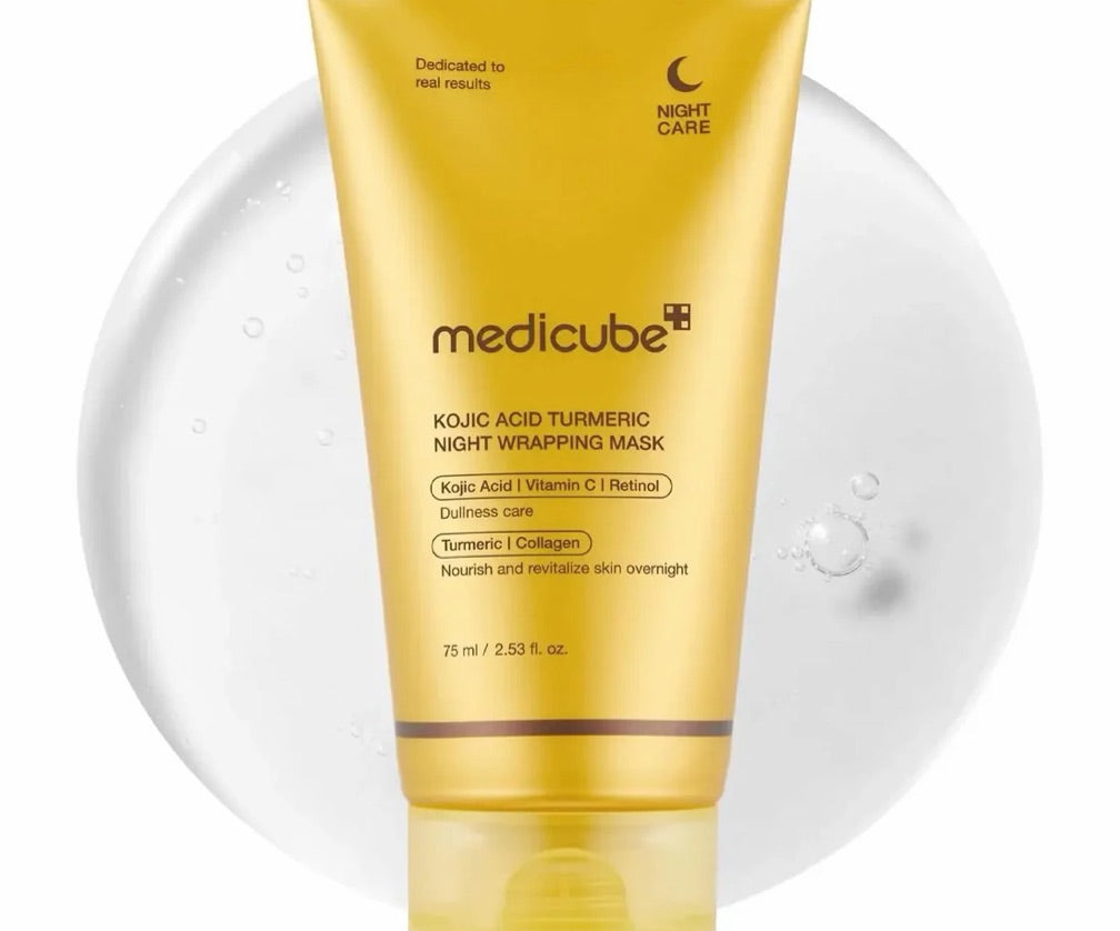 Medicube kojic acid turmeric night wrapping mask