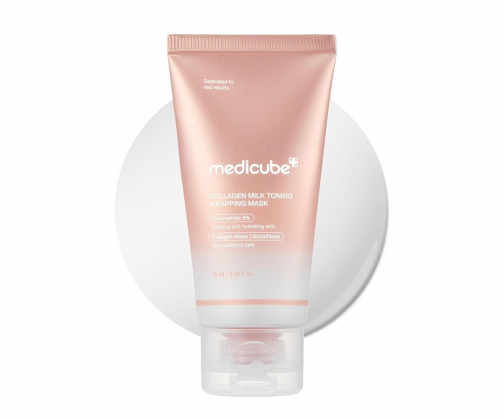 Medicube collagen Milk toning wrapping mask