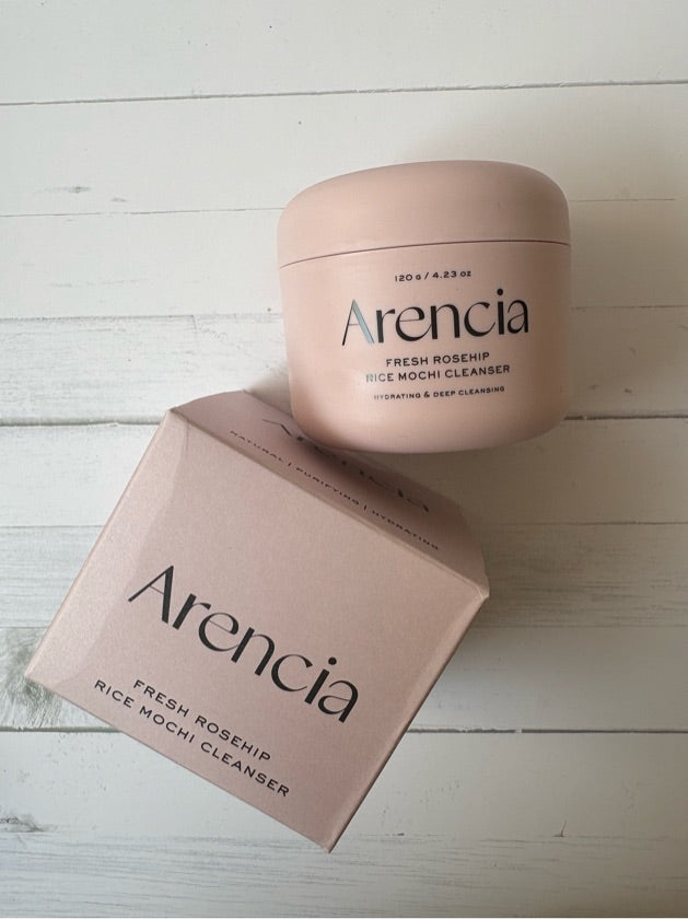Arencia Fresh Rosehip Rice Mochi Cleanser (120 g)