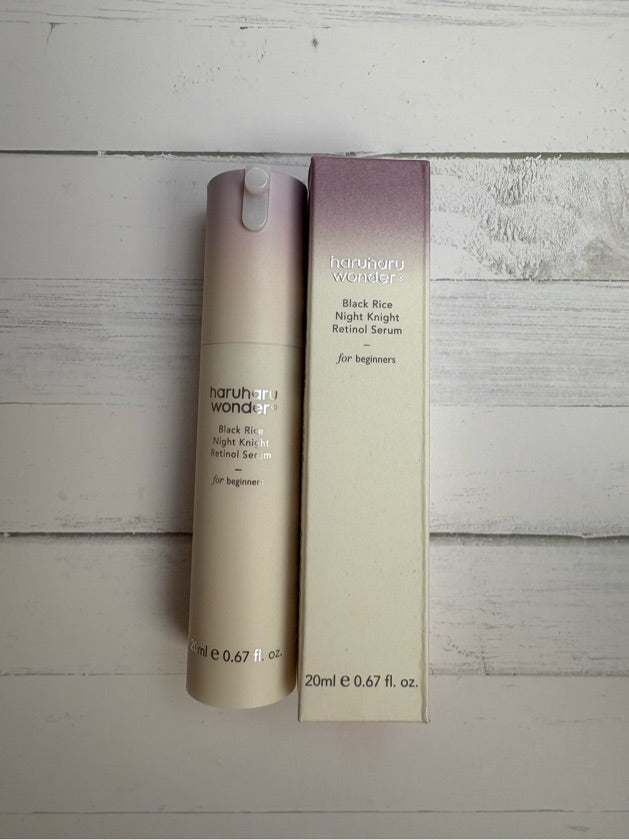 ✨ Haruharu Wonder – Black Rice Night Knight Retinol Serum (20 ml)