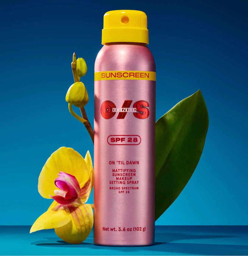 ONE SIZE Spray Fijador con spf 28