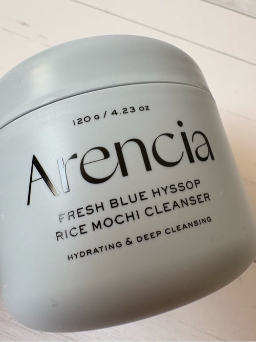 Arencia Fresh Blue Hyssop Rice Mochi Cleanser ( 120 gr.)