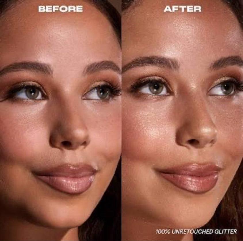 One Size Waterproof Glitter Setting Spray Brown Sugar