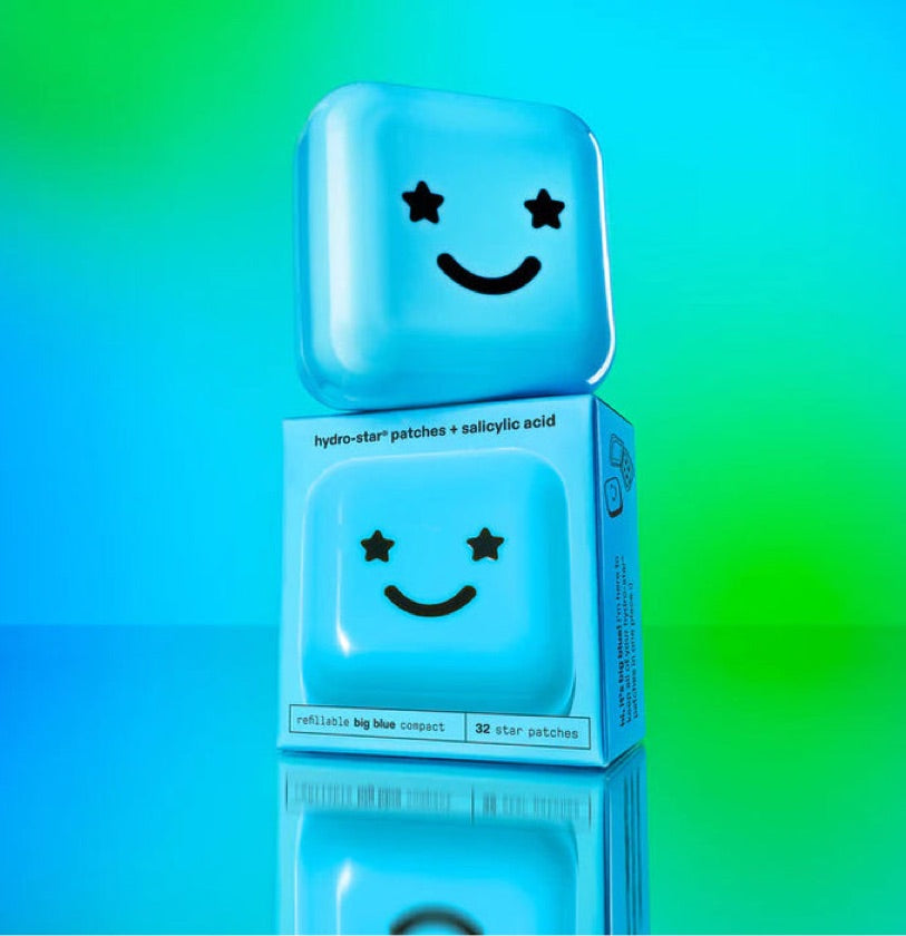 Hydro-Stars + Salicylic Acid Plimple Patches Blue (Parches o Estrellas para Acné)