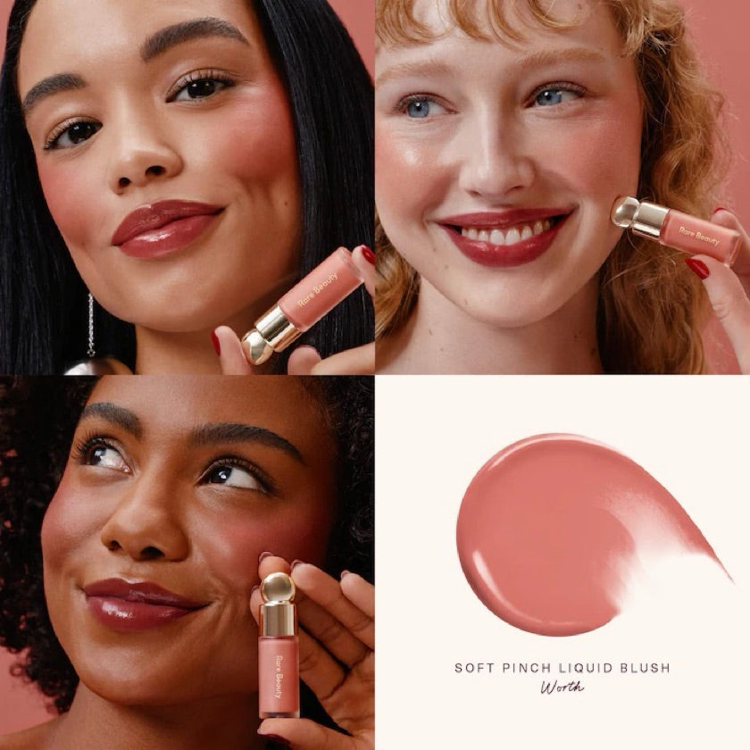 Rare Beauty by Selena Gomez Set de Regalo de Maquillaje Soft Pinch Trio para Mejillas y Labios